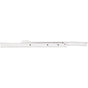 Hardware Resources - 16'' (400 mm) Economy Cream White Self-closing 3/4 extension Side Mount Epoxy Slide - Builder Pack - White