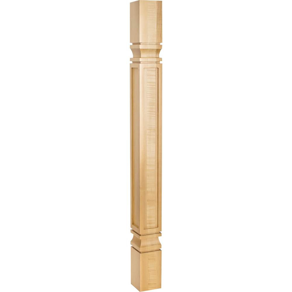 Hardware Resources - 3-3/4'' W x 3-3/4'' D x 35-1/2'' H Maple Square Mission Post - Unfinished