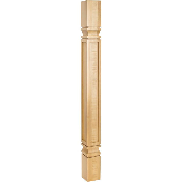 Hardware Resources - 3-3/4'' W x 3-3/4'' D x 35-1/2'' H Maple Square Mission Post - Unfinished