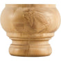 Hardware Resources - 4-3/4'' W x 4-3/4'' D x 4'' H Alder Reversible Bun Foot - Unfinished