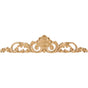 Hardware Resources - 24'' W x 3/4'' D x 5'' H Hand Carved Cherry Shell Onlay - Unfinished