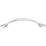 96 mm Center-to-Center Brushed Pewter Arched Somerset Cabinet Pull