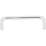 96 mm Center-to-Center Brushed Chrome Torino Cabinet Wire Pull