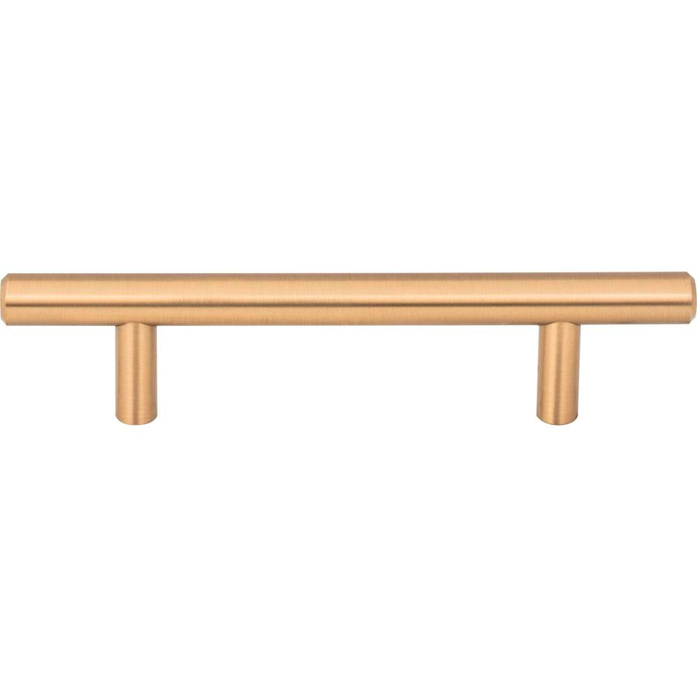 3'' Center-to-Center Brushed Gold Naples Cabinet Bar Pull