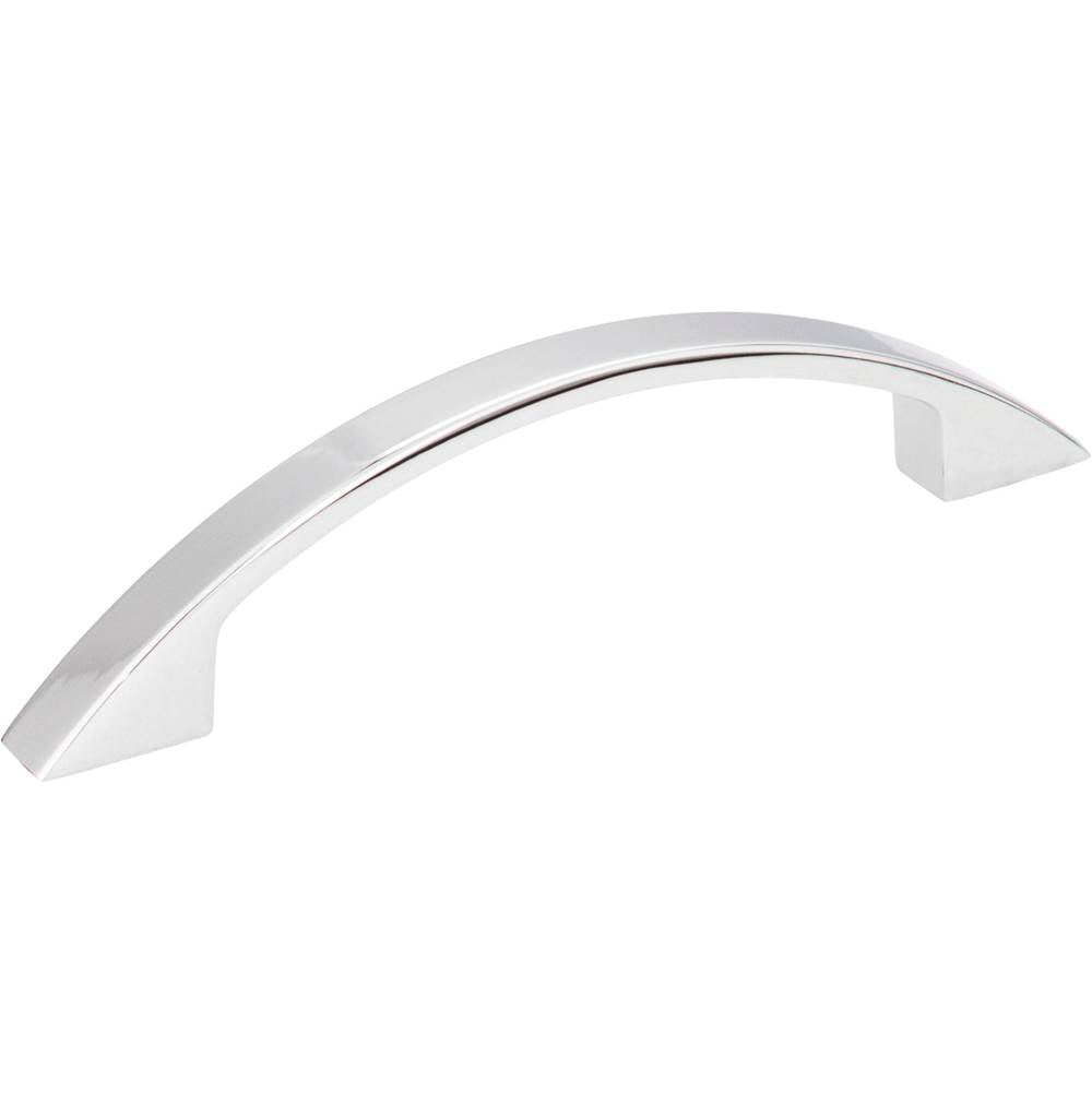 Hardware Resources - 96 mm Center-to-Center Polished Chrome Arched Somerset Cabinet Pull - Polished Chrome