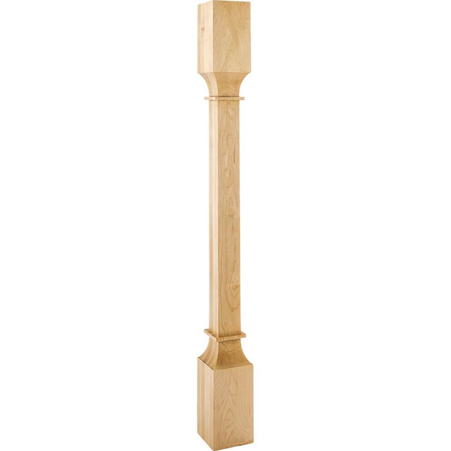 Hardware Resources - 3-1/2'' W x 3-1/2'' D x 35-1/2'' H White Birch Square Post - Unfinished