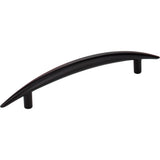 Hardware Resources - 128 mm Center-to-Center Matte Black Arched Verona Cabinet Pull - Matte Black