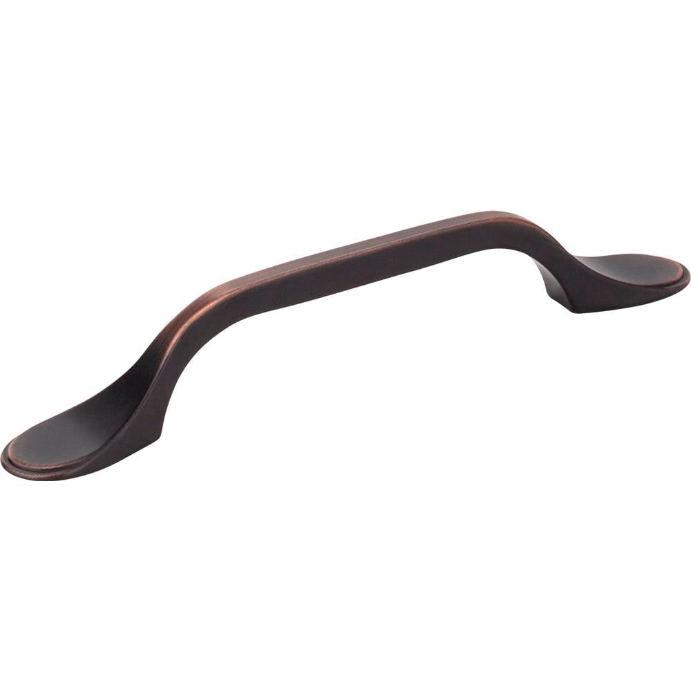 Hardware Resources - 96 mm Center-to-Center Brushed Oil Rubbed Bronze Kenner Cabinet Pull - Brushed Oil Rubbed Bronze