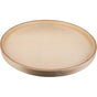 Hardware Resources - 28'' Kidney Banded Wood Lazy Susan Shelf with Swivel - UV Coated
