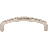96 mm Center-to-Center Brushed Pewter Rope Detailed Cypress Cabinet Pull