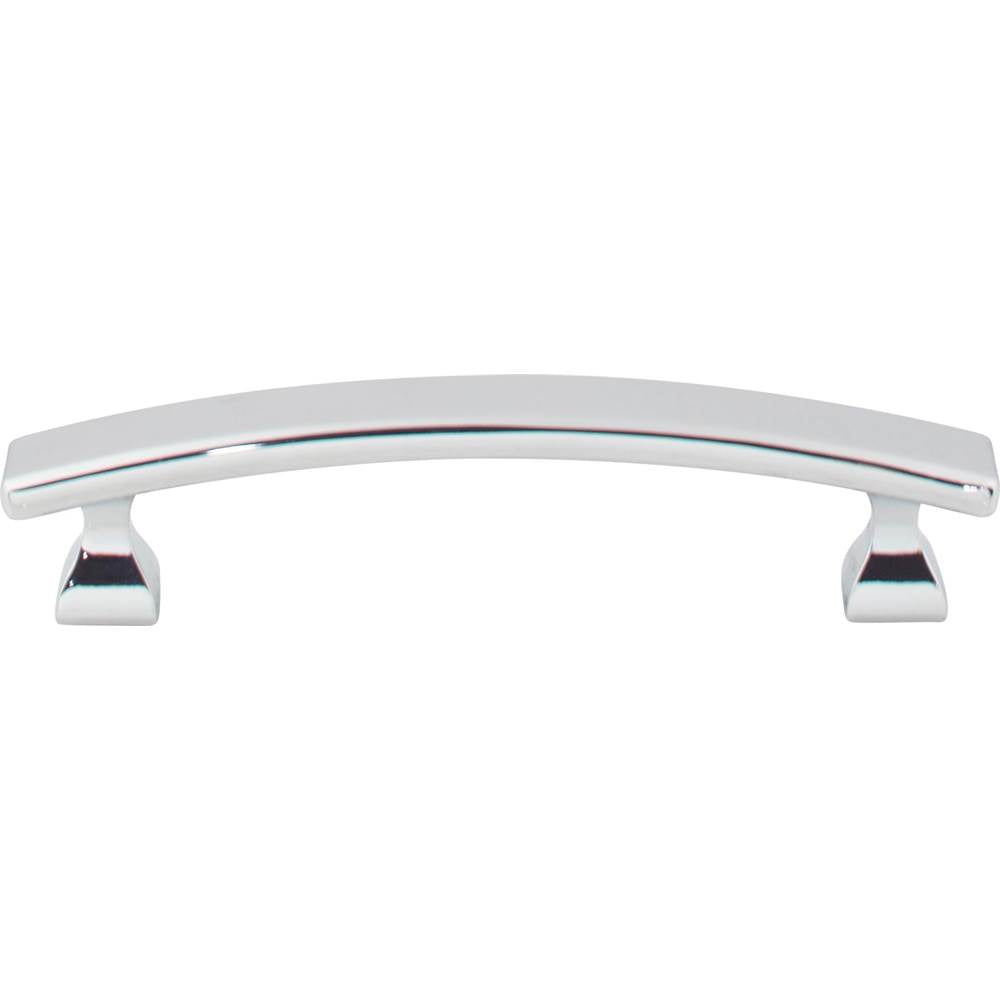 96 mm Center-to-Center Brushed Gold Square Hadly Cabinet Pull
