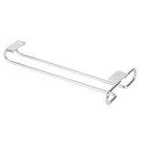 Hardware Resources - Polished Chrome Under Cabinet Stemware Rack - Chrome