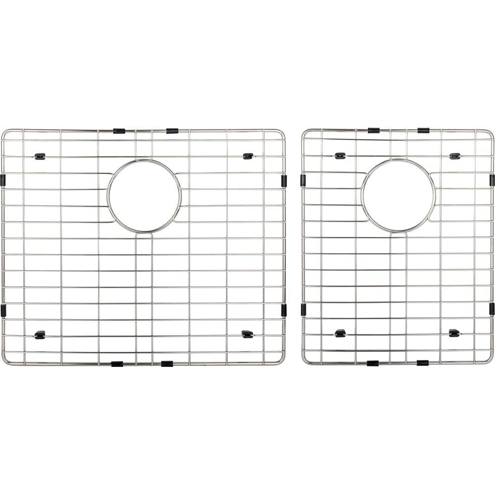 Hardware Resources - Stainless Steel Bottom Grid for Farmhouse/Apron Front Double Bowl Sink (HA225) - Stainless Steel