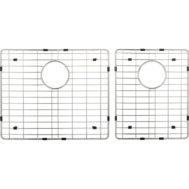 Hardware Resources - Stainless Steel Bottom Grid for Farmhouse/Apron Front Double Bowl Sink (HA225) - Stainless Steel