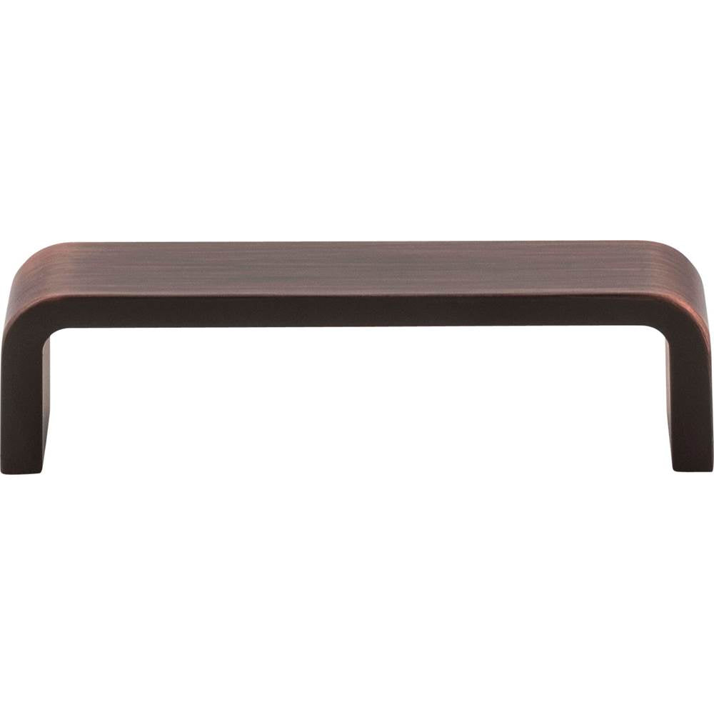 96 mm Center-to-Center Brushed Chrome Square Asher Cabinet Pull