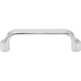 96 mm Center-to-Center Brushed Chrome Brenton Cabinet Pull