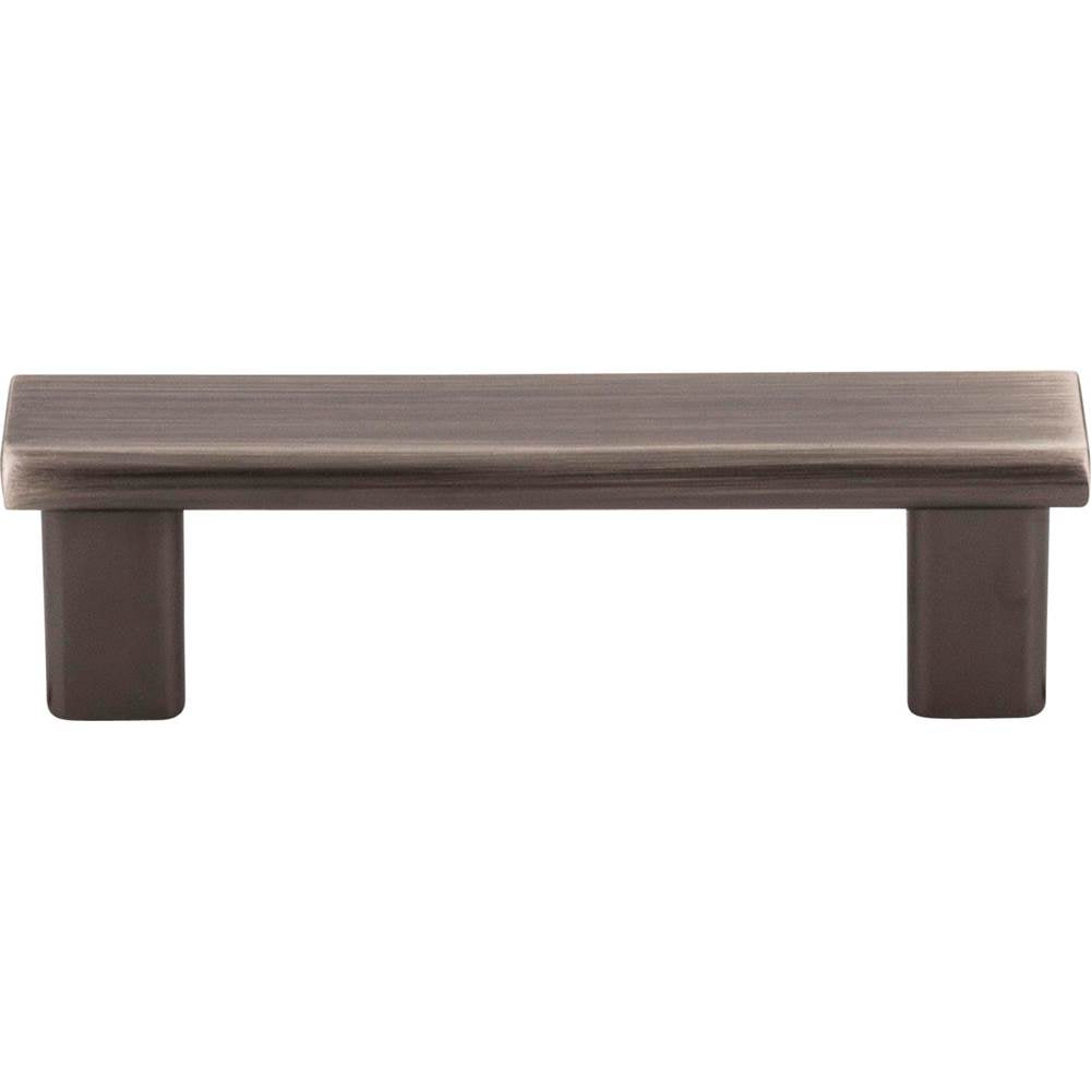 3'' Center-to-Center Brushed Pewter Square Park Cabinet Pull