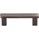 3'' Center-to-Center Brushed Pewter Square Park Cabinet Pull