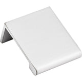 Hardware Resources - 1-1/4'' Overall Length Brushed Chrome Edgefield Cabinet Tab Pull - Brushed Chrome