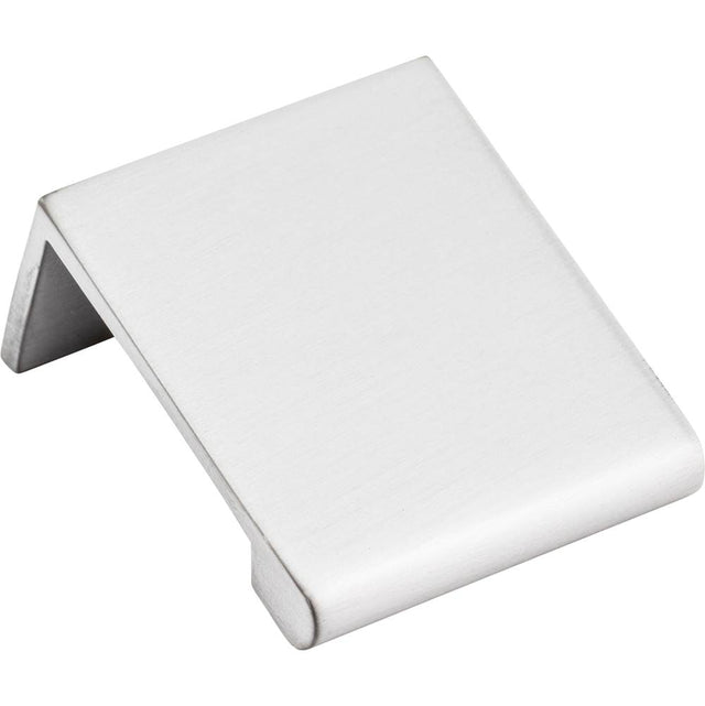 Hardware Resources - 1-1/4'' Overall Length Brushed Chrome Edgefield Cabinet Tab Pull - Brushed Chrome