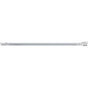 Hardware Resources - 22-5/8'' (575 mm) Single Captive V-Notch Non-self-closing 3/4 extension Side Mount Epoxy Split Slide - Cabinet Right - White