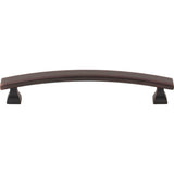128 mm Center-to-Center Brushed Gold Square Hadly Cabinet Pull
