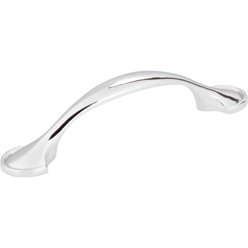 Hardware Resources - 3'' Center-to-Center Polished Chrome Watervale Cabinet Pull - Polished Chrome