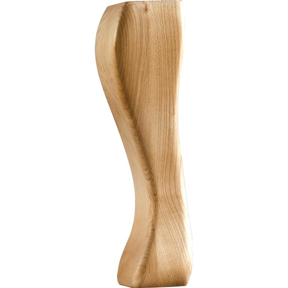 Hardware Resources - 2-1/4'' W x 2-1/4'' D x 8'' H Maple Traditional Leg - Unfinished