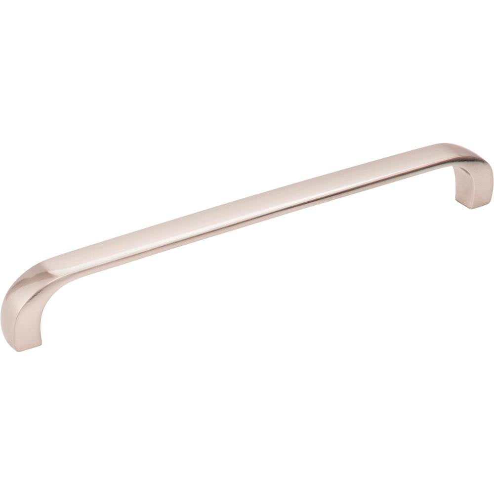 Hardware Resources - 160 mm Center-to-Center Satin Nickel Square Slade Cabinet Pull - Satin Nickel