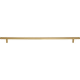 416 mm Center-to-Center Brushed Gold Naples Cabinet Bar Pull