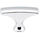 1-5/8'' Overall Length Brushed Pewter Aiden Cabinet ''T'' Knob