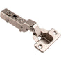 Hardware Resources - 110 degree Heavy Duty Partial Overlay Cam Adjustable Soft-close Hinge without Dowels - Polished Nickel