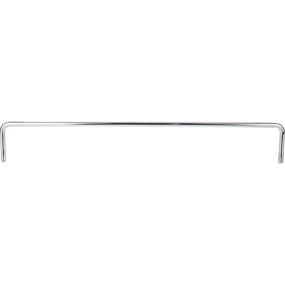 Hardware Resources - 12-1/4'' Metal Shelf Rail - Polished Chrome