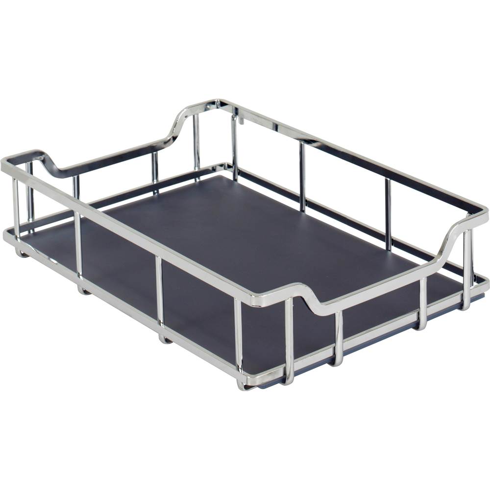 Hardware Resources - Extra Polished Chrome Baskets for 15'' STORAGE WITH STYLE  Blind Corner Organizer - Polished Chrome