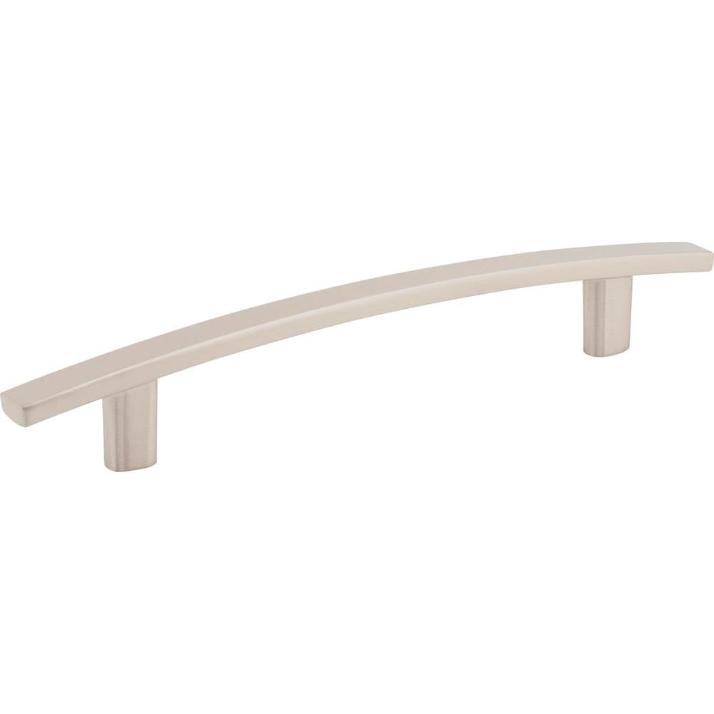 Hardware Resources - 128 mm Center-to-Center Satin Nickel Square Thatcher Cabinet Bar Pull - Satin Nickel