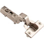 Hardware Resources - 110 degree Heavy Duty Inset Cam Adjustable Self-close Hinge with Press-in 8 mm Dowels - Polished Nickel