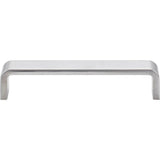 128 mm Center-to-Center Brushed Chrome Square Asher Cabinet Pull