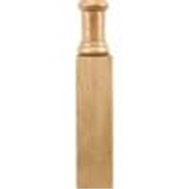 Hardware Resources - 2-1/4'' W x 1-1/8'' D x 11-1/4'' H Rubberwood Spool and Transition Block - Unfinished