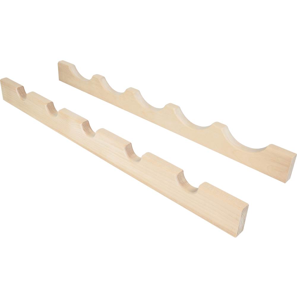 Hardware Resources - 24'' Maple Bottle Rack - Unfinished