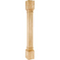 Hardware Resources - 5'' W x 5'' D x 42'' H Cherry Square Post - Unfinished