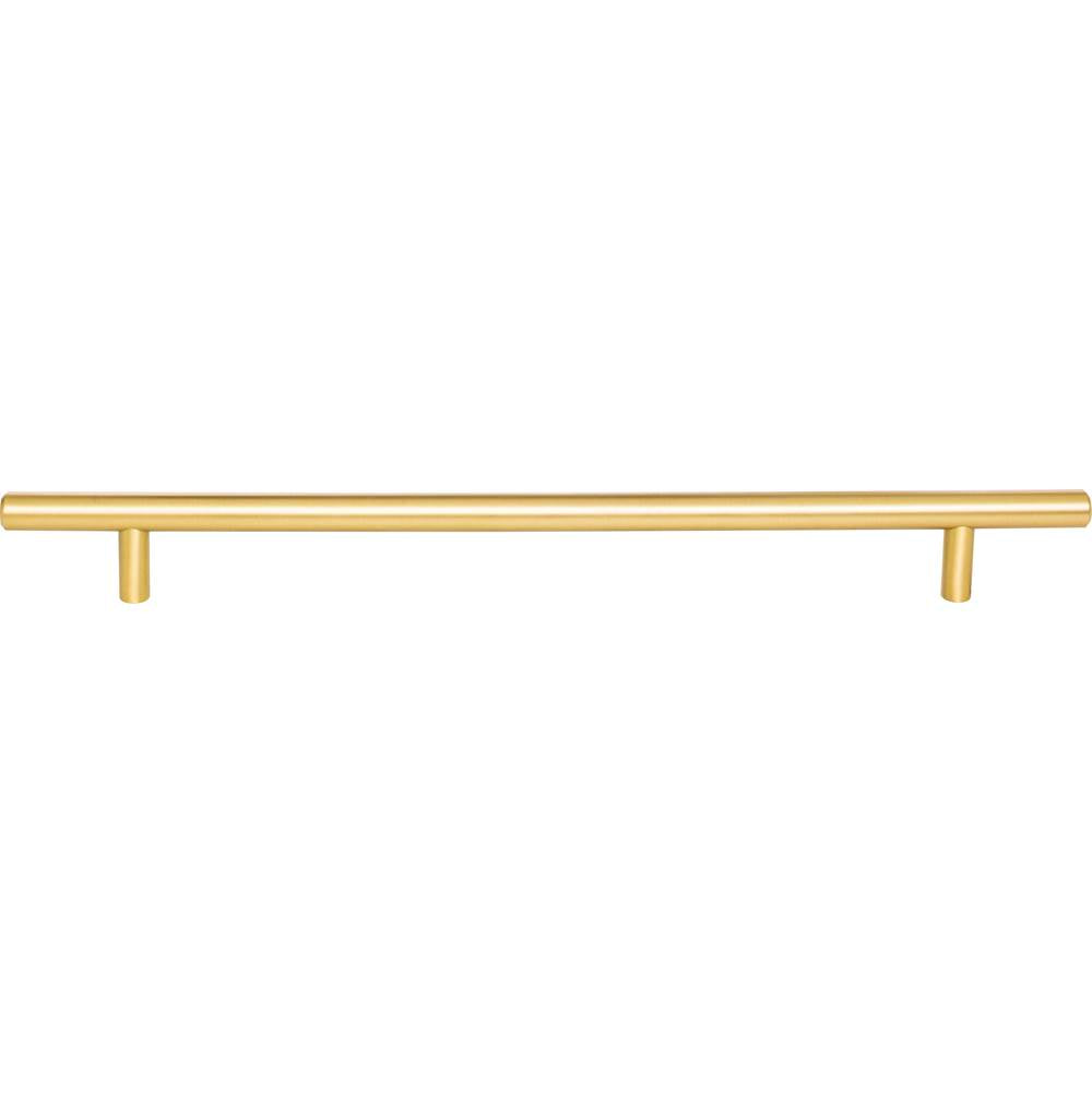 256 mm Center-to-Center Brushed Gold Naples Cabinet Bar Pull