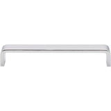 160 mm Center-to-Center Brushed Chrome Square Asher Cabinet Pull
