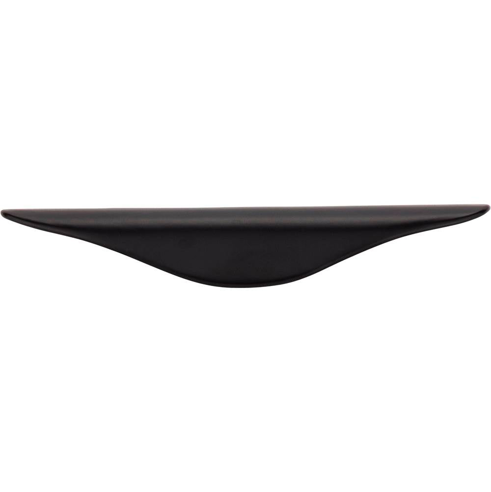3'' Center-to-Center Matte Black Verona Cabinet Cup Pull