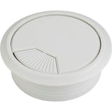 Hardware Resources - Grey 3 Piece Spring Grommet for 60 mm Diameter Hole - Grey