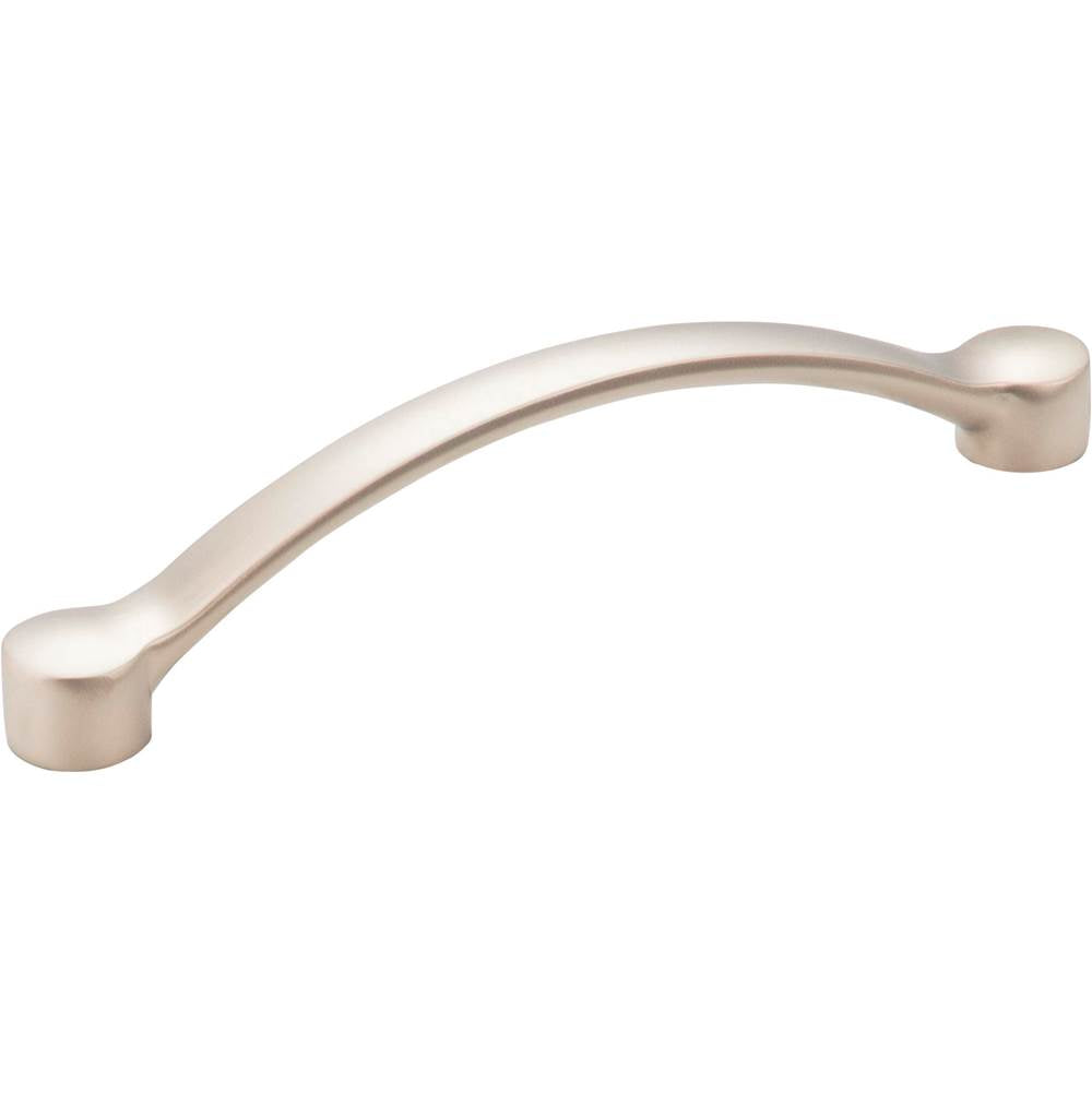 Hardware Resources - 128 mm Center-to-Center Dull Nickel Arched Belfast Cabinet Pull - Dull Nickel