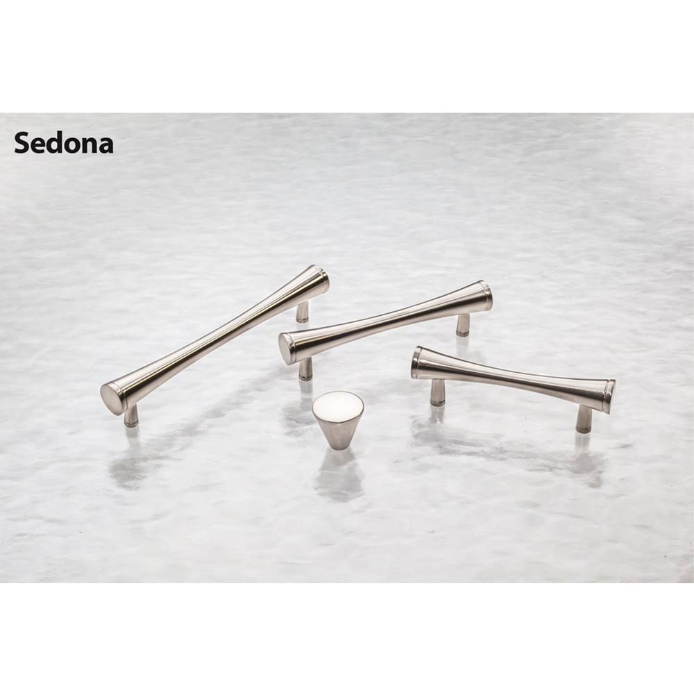 3'' Center-to-Center Matte Black Sedona Cabinet Pull