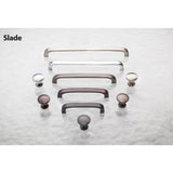 3'' Center-to-Center Brushed Pewter Square Slade Cabinet Pull