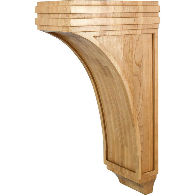 Hardware Resources - 7'' W x 12'' D x 22'' H Maple Mission Corbel - Unfinished