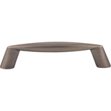 96 mm Center-to-Center Brushed Pewter Zachary Cabinet Pull