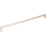 Hardware Resources - 320 mm Center-to-Center Satin Nickel Square Stanton Cabinet Bar Pull - Satin Nickel